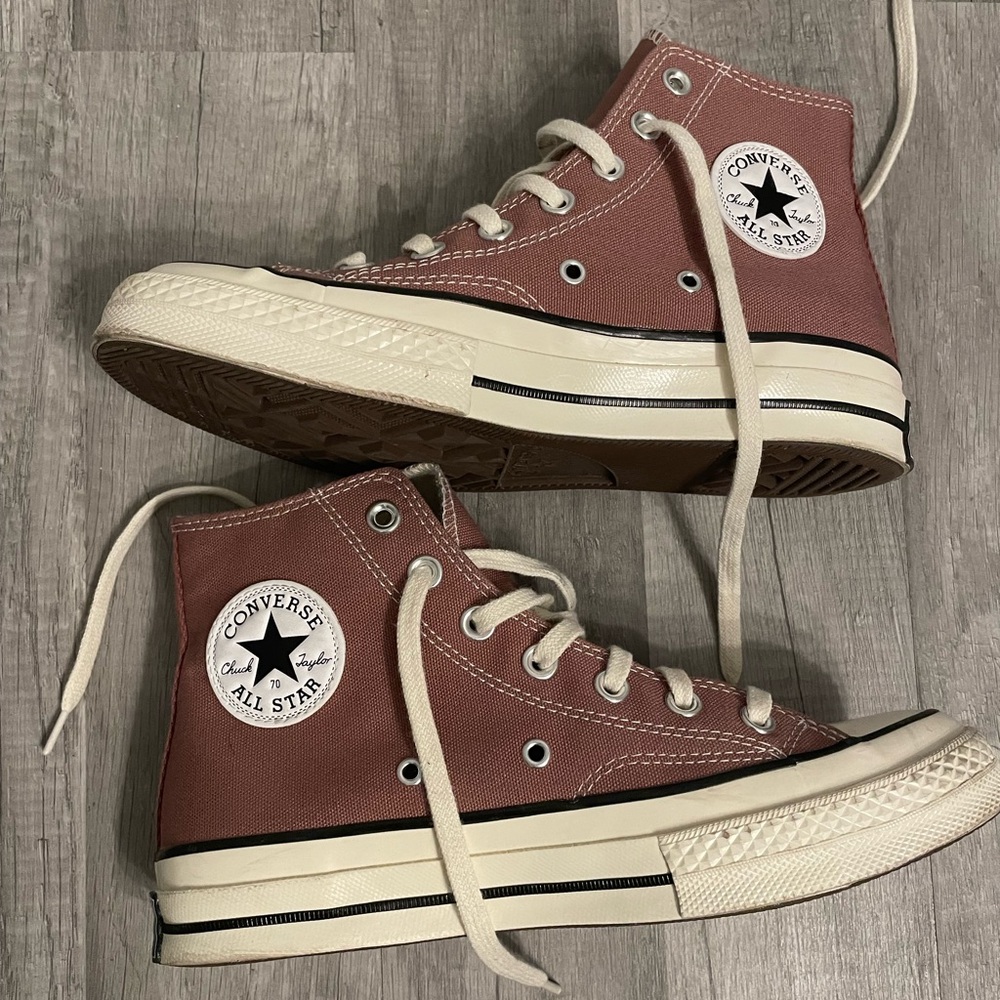 Mauve Converse Chuck 70 High Tops